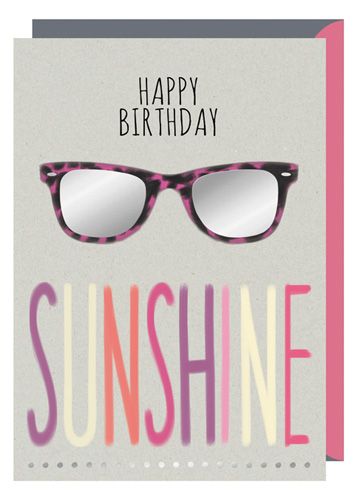 Happy Birthday Sunshine