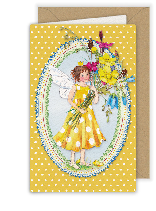 Elfe mit Blumenstrauß (o. T.)