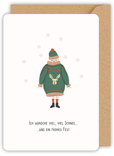 Ich wünsche viel, viel Schnee...