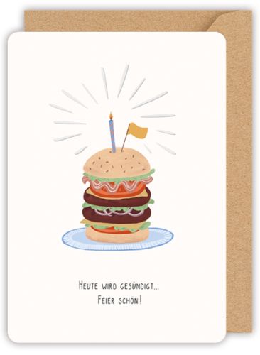 Heute wird gesündigt... Feier schön!