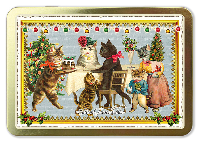 Metallbox Weihnachten - Tierische Weihnacht - 1